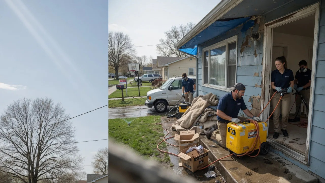 Basement Flood Cleanup in Parkdale, AR near me